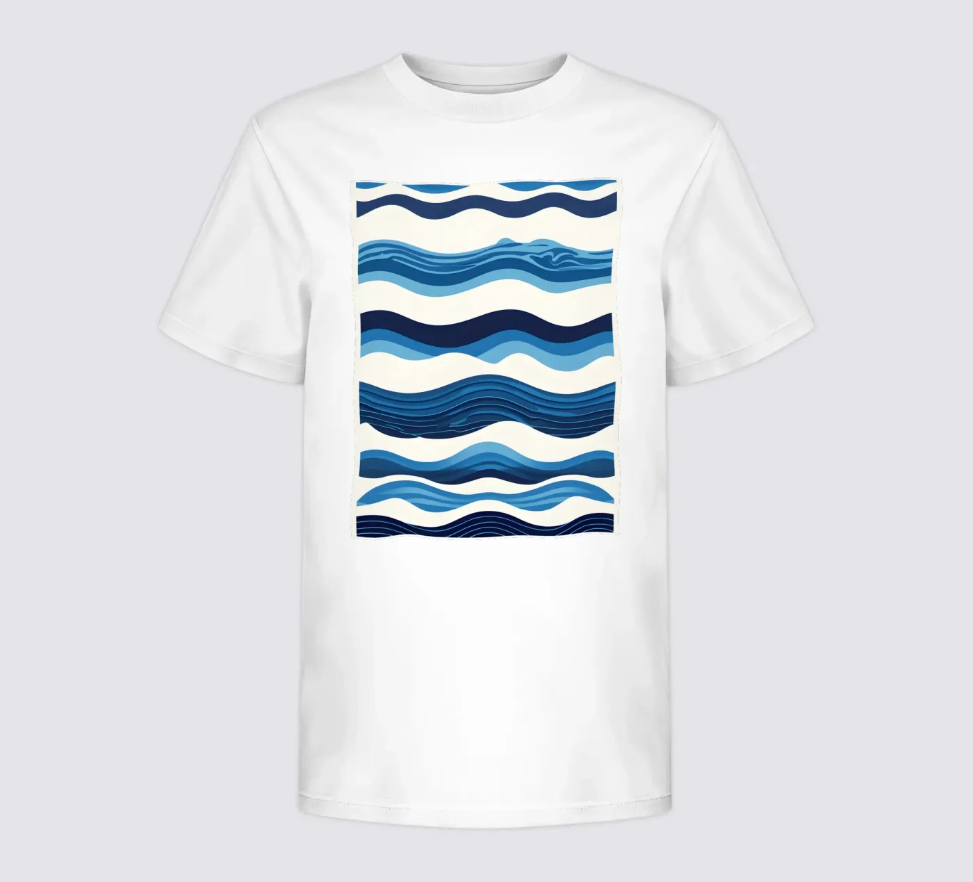 Wave pattern Kinder T-Shirt von LIFESTYLE OBJECTS