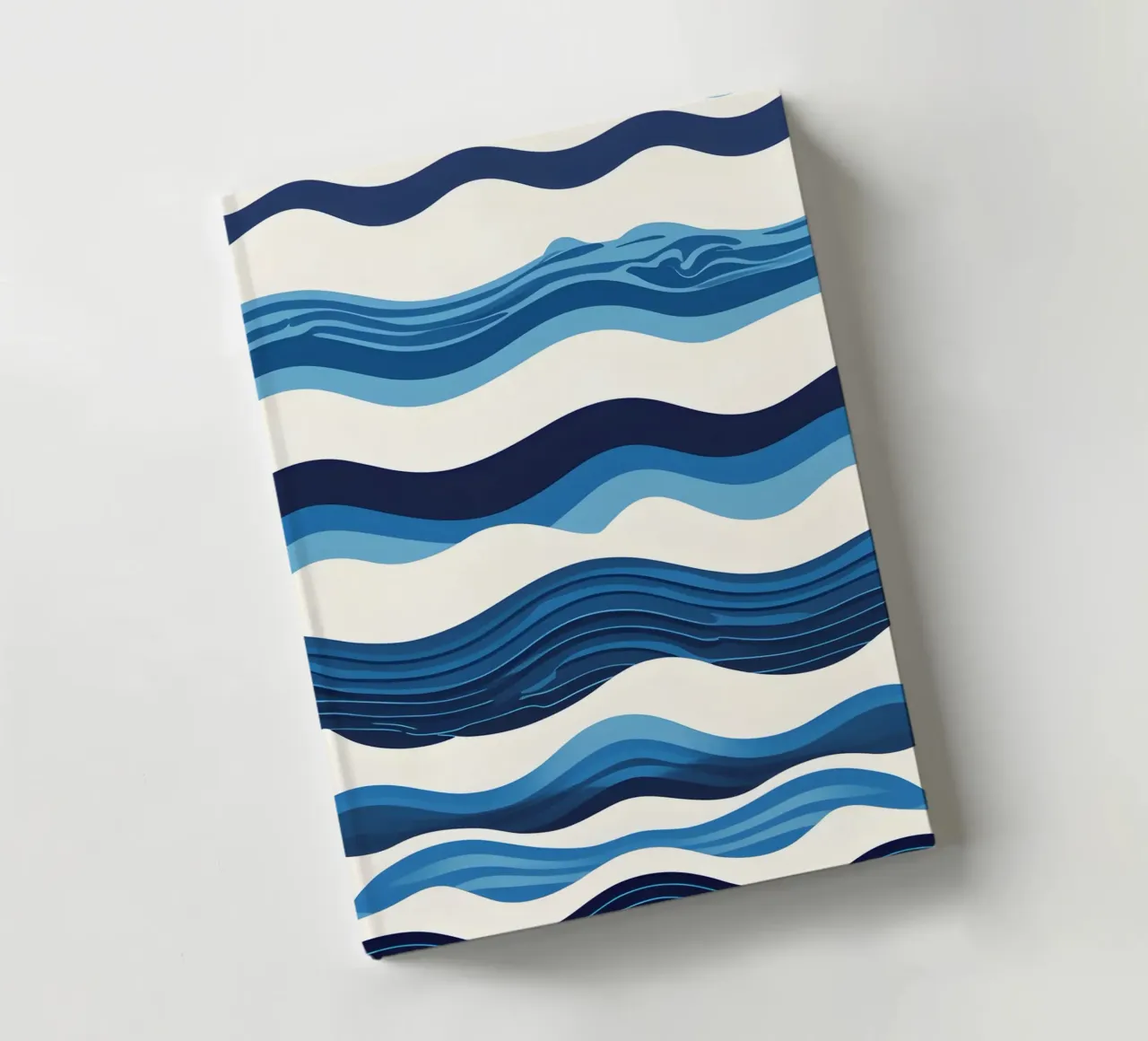 Wave pattern notebook by LIFESTYLE OBJECTS