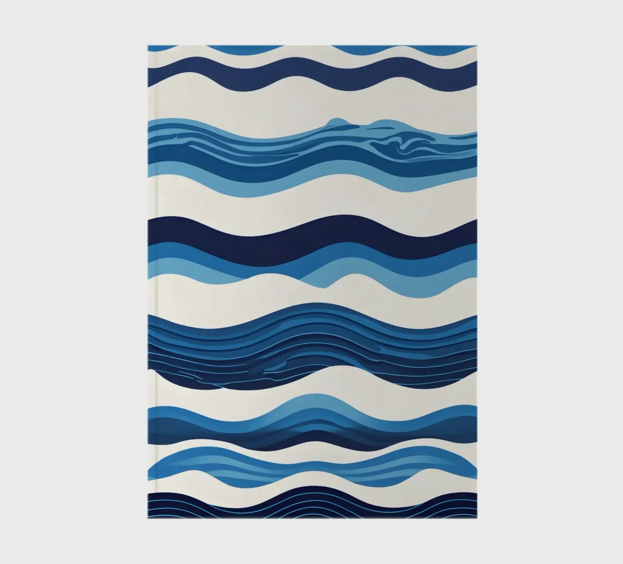 Wave pattern notebook by LIFESTYLE OBJECTS