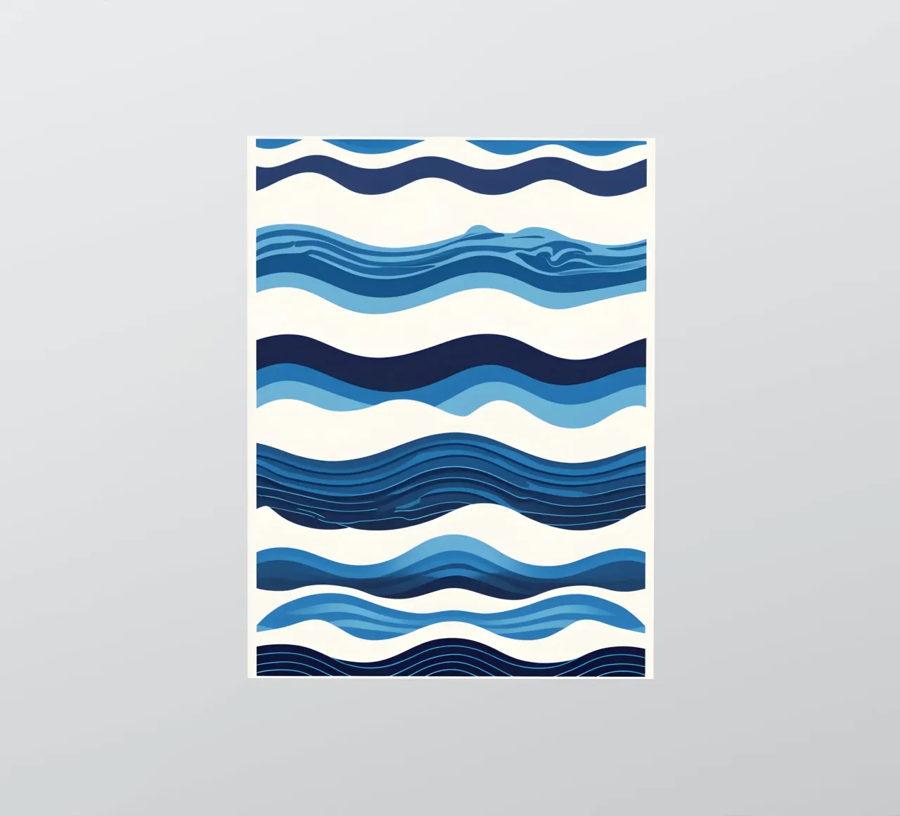 Wave pattern sticker by LIFESTYLE OBJECTS