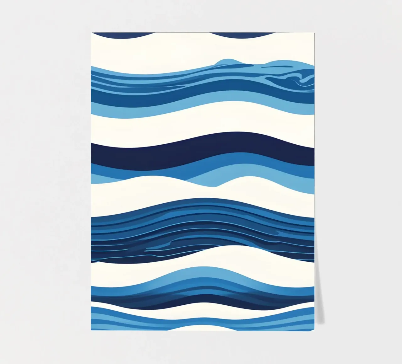Wave pattern sticker sheet by LIFESTYLE OBJECTS