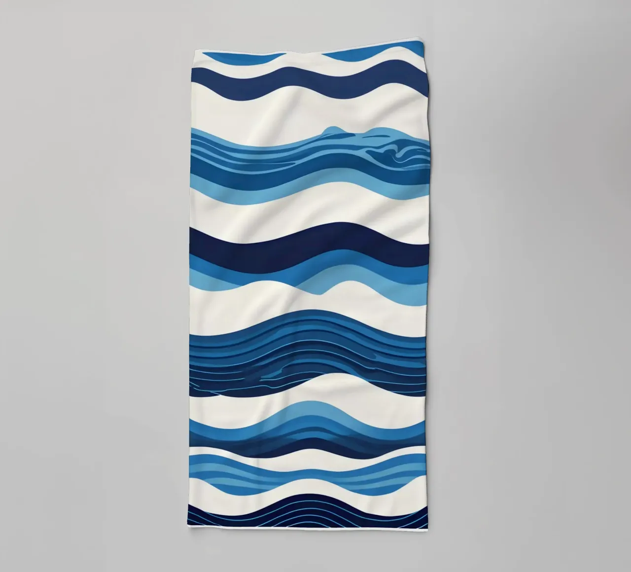 Wave pattern towel by LIFESTYLE OBJECTS