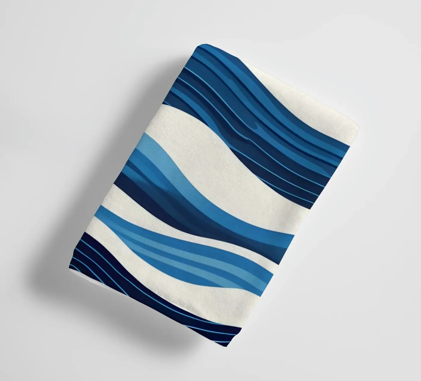 Wave pattern towel by LIFESTYLE OBJECTS