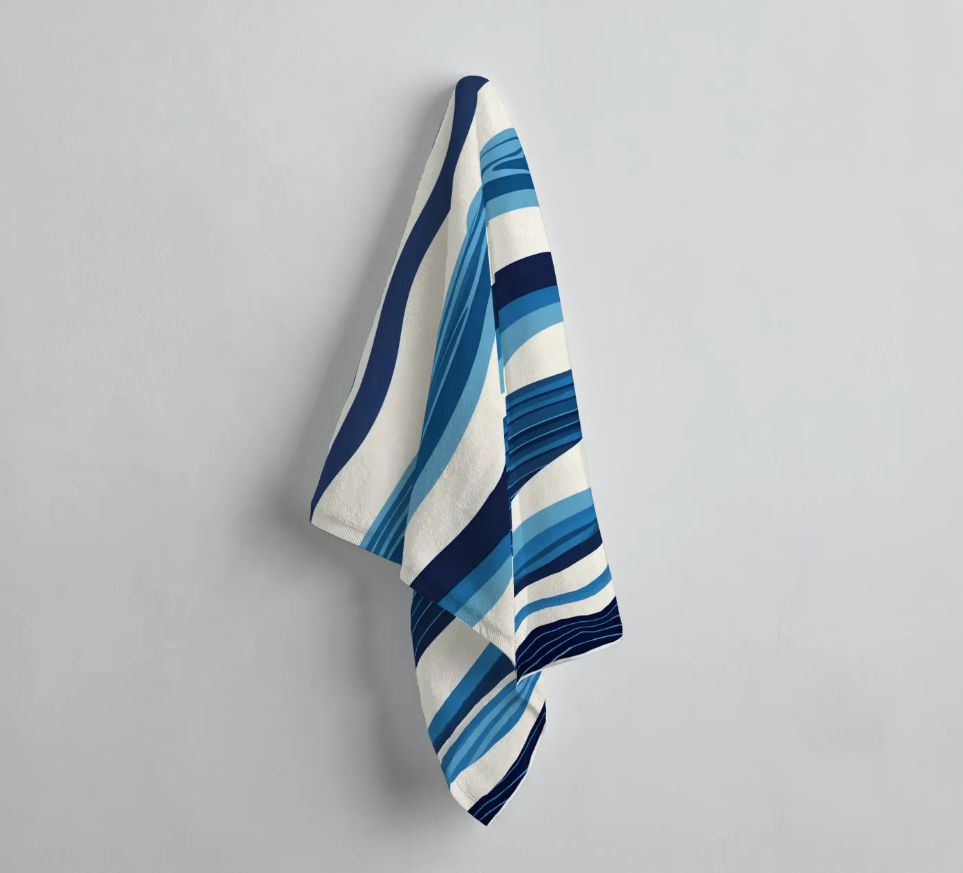 Wave pattern towel by LIFESTYLE OBJECTS