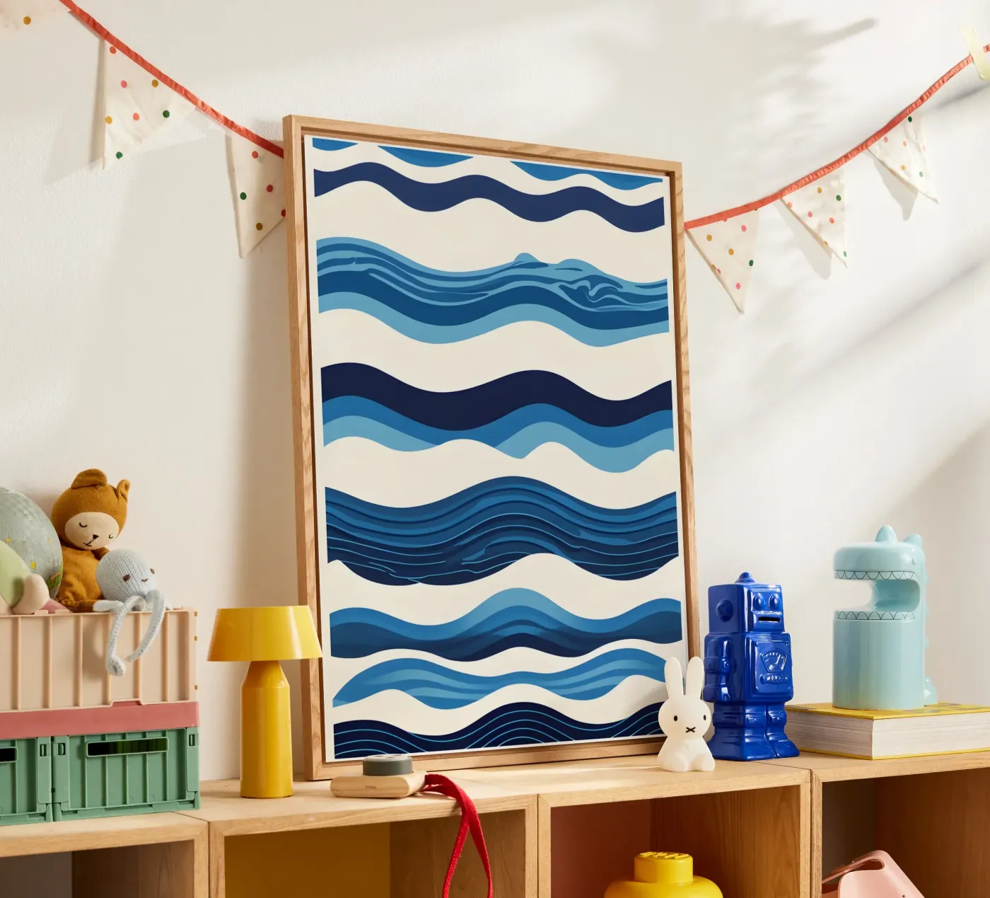 Modèle d'onde plexiglas de LIFESTYLE OBJECTS