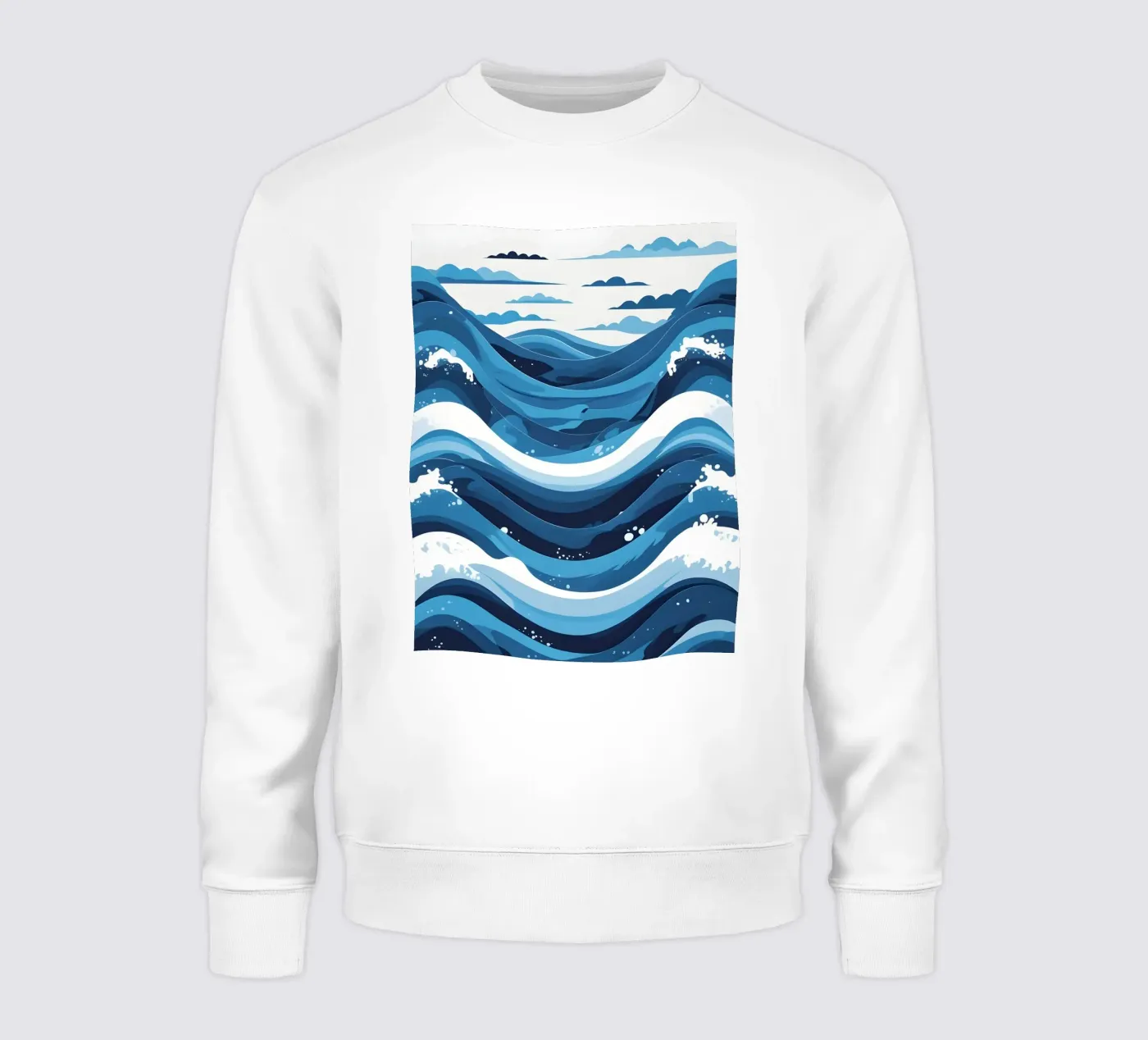 Wave pattern felpa da LIFESTYLE OBJECTS