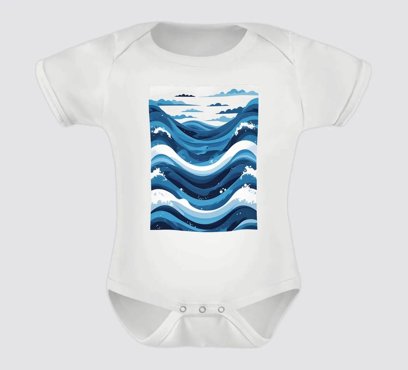 Wave pattern body bébé de LIFESTYLE OBJECTS