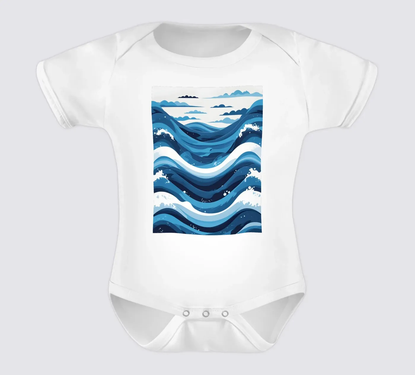 Wave pattern body bébé de LIFESTYLE OBJECTS