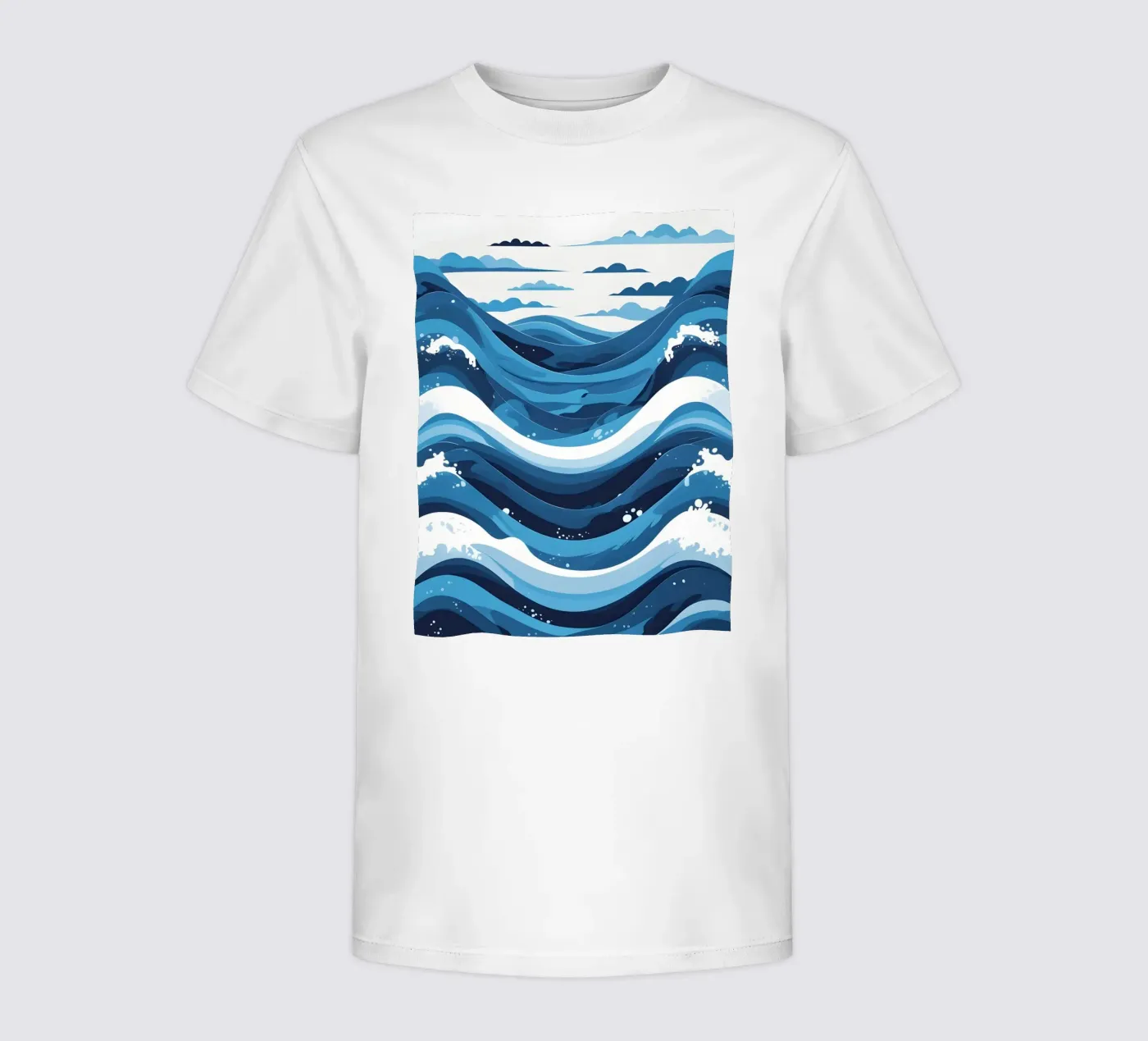 Modèle d'onde t-shirt enfant de LIFESTYLE OBJECTS