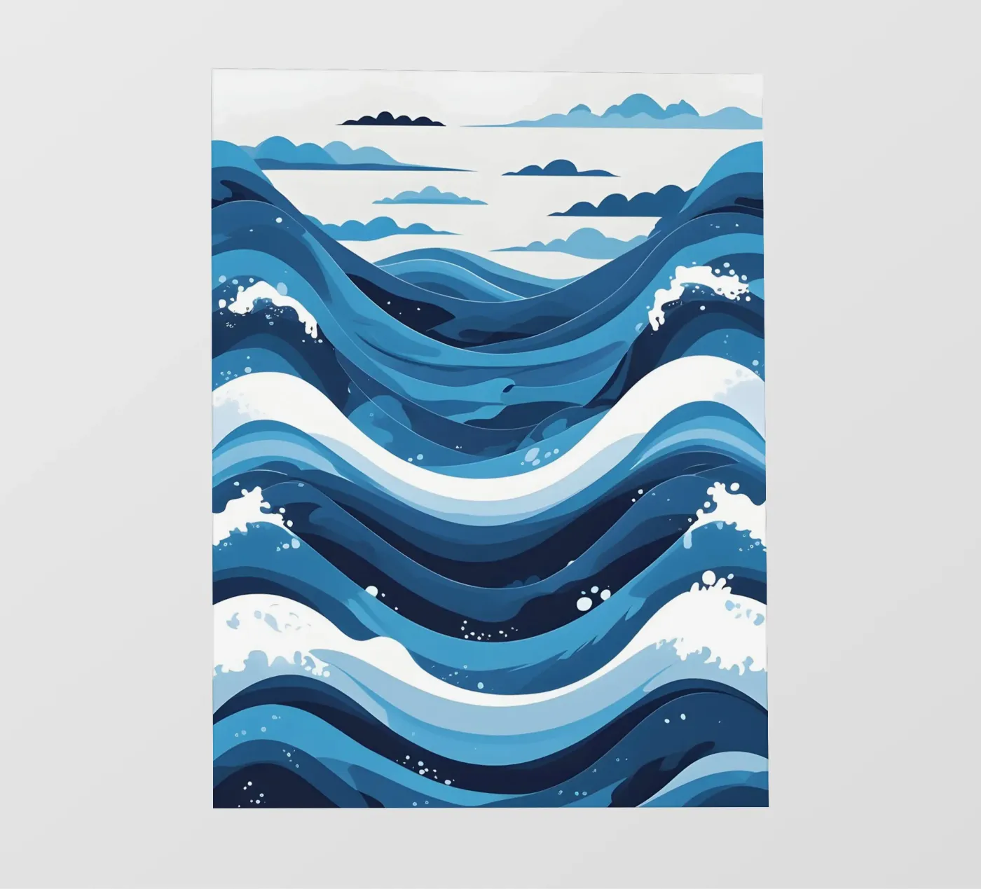 Wave pattern Fototapete von LIFESTYLE OBJECTS