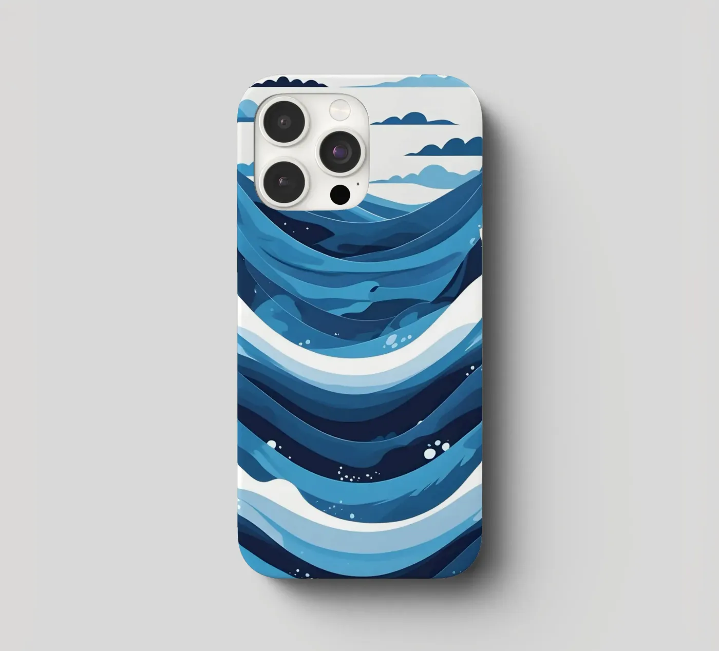 Wave pattern iphone case by LIFESTYLE OBJECTS