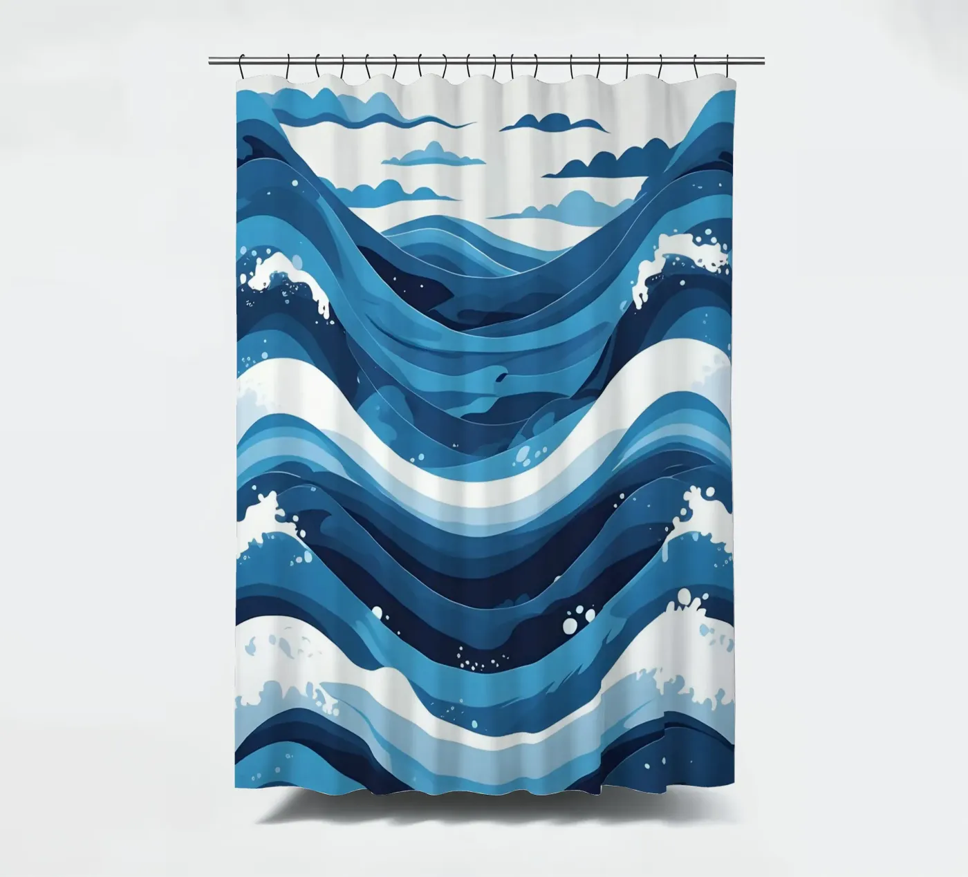 Schema d'onda tenda da doccia da LIFESTYLE OBJECTS