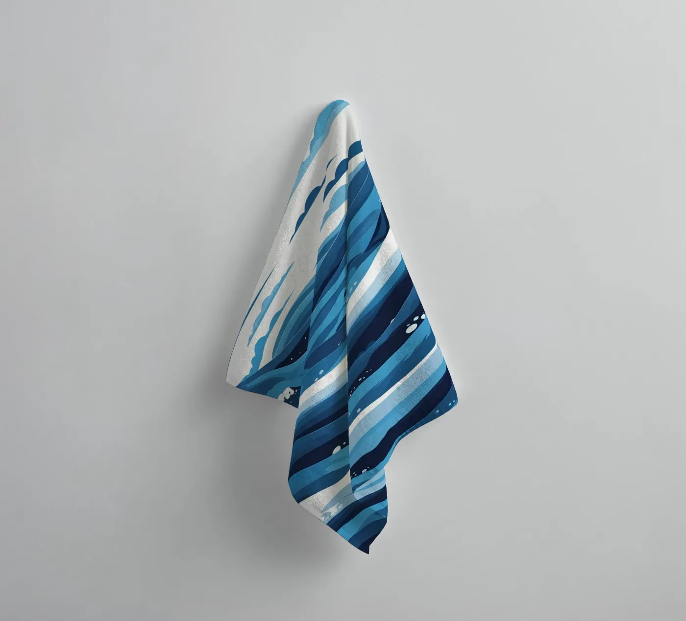 Wave pattern serviette de bain de LIFESTYLE OBJECTS