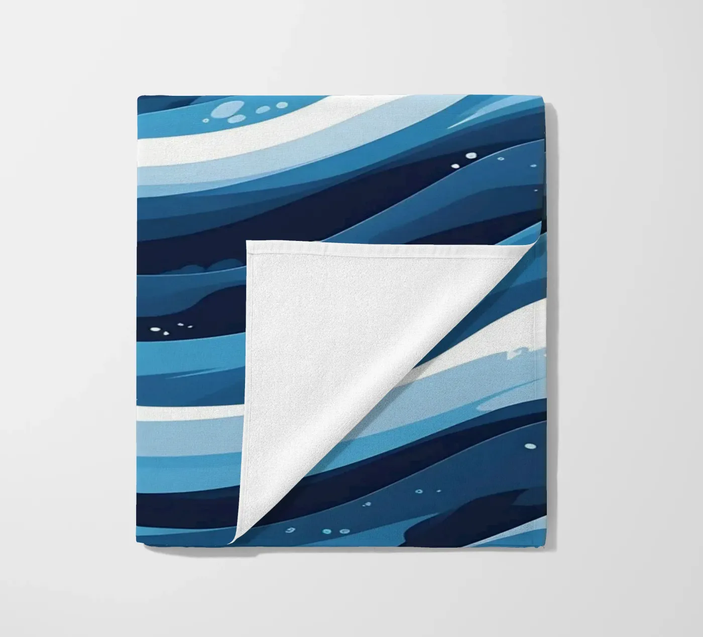 Wave pattern beach towel by LIFESTYLE OBJECTS