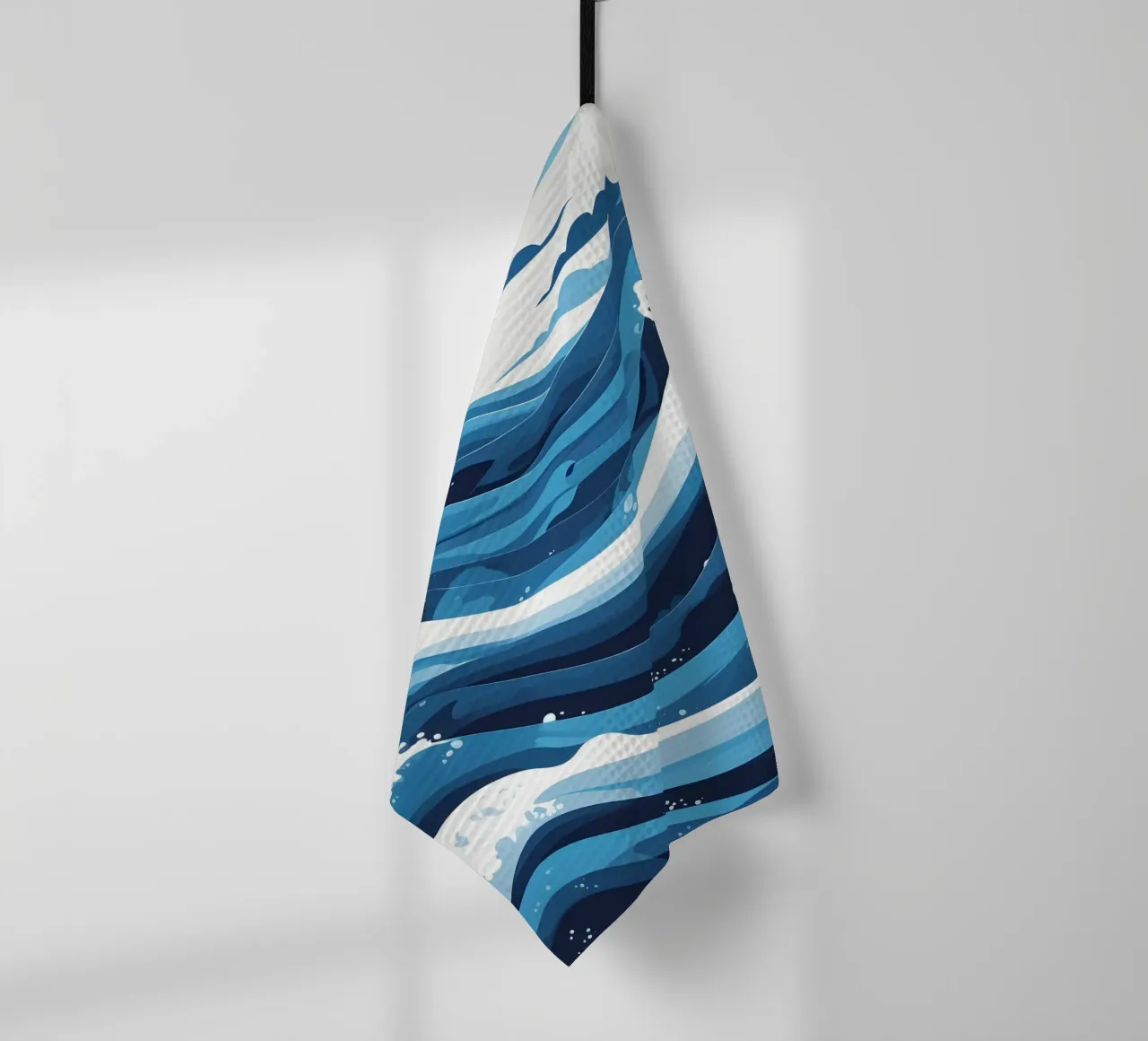 Modèle d'onde torchon de LIFESTYLE OBJECTS