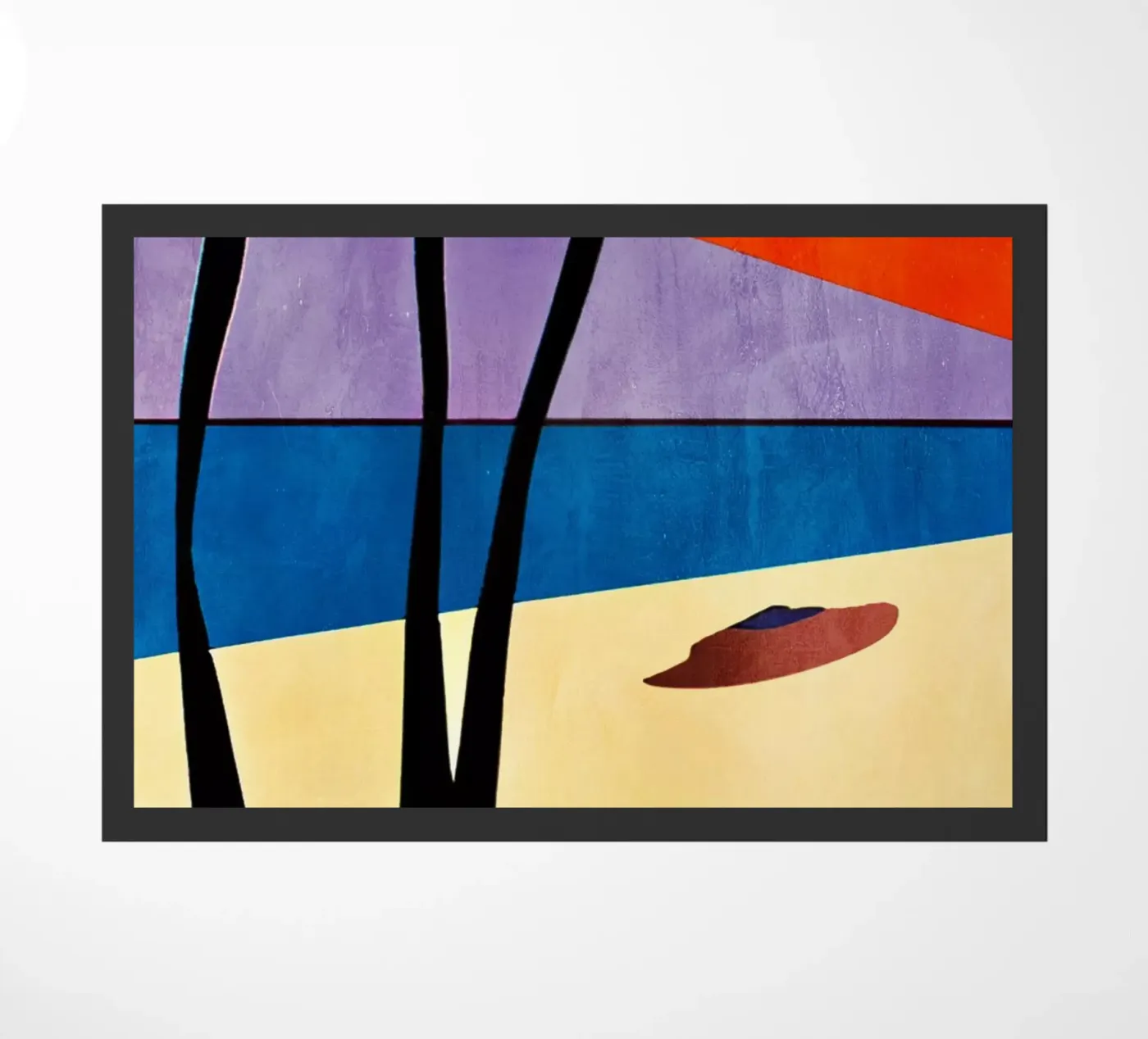 The Beach doormat by Bo Anderson