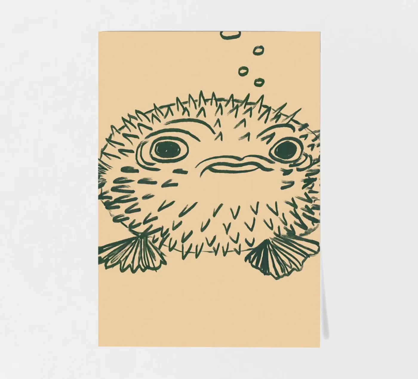 Kugelfisch sticker sheet by Studio Dolci