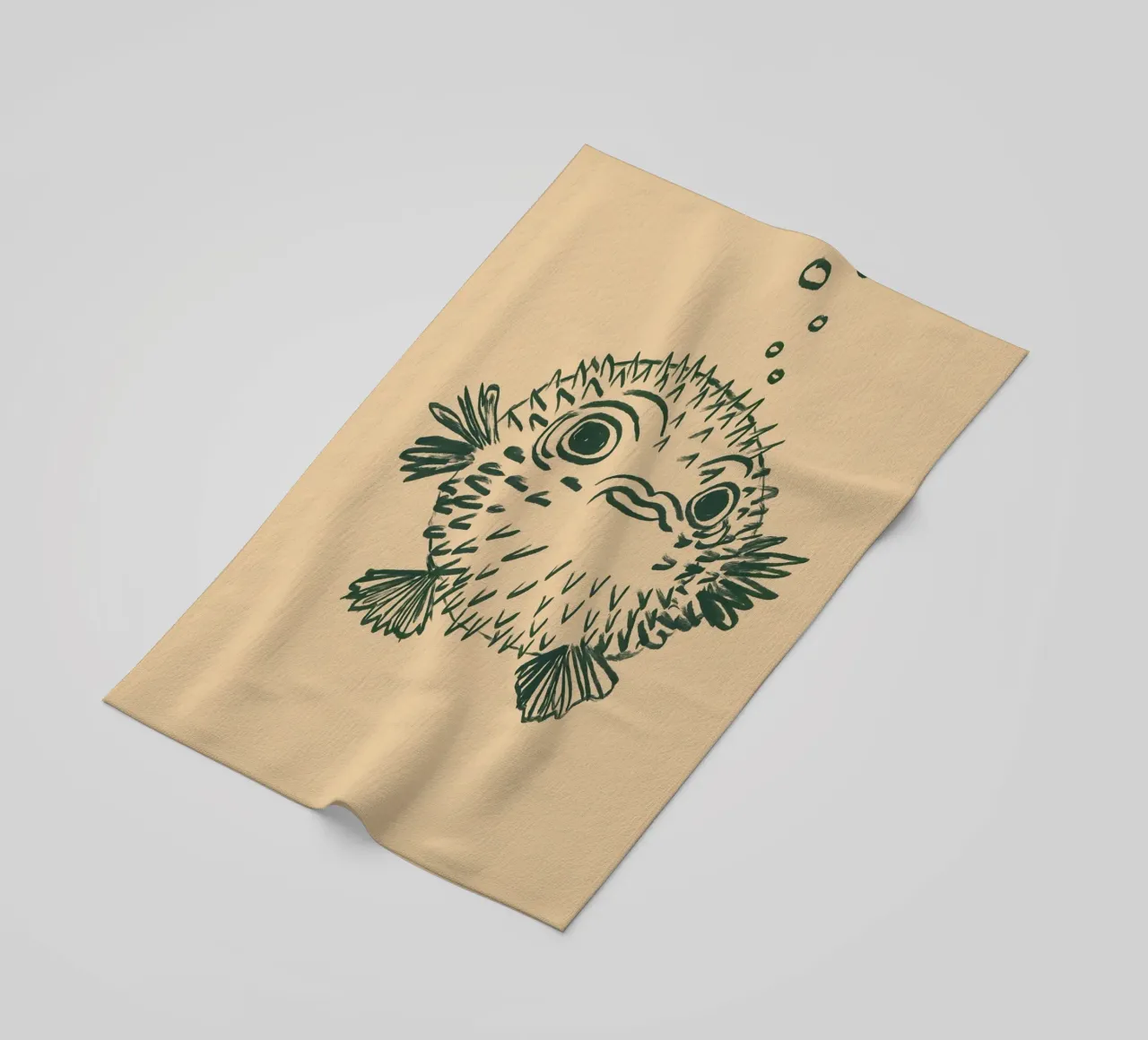 Kugelfisch telo mare da Studio Dolci