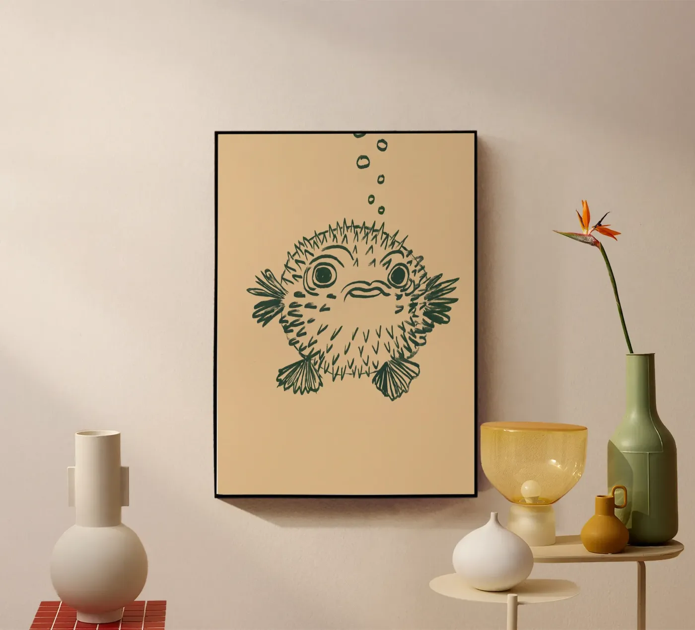 Kugelfisch plexiglass da Studio Dolci