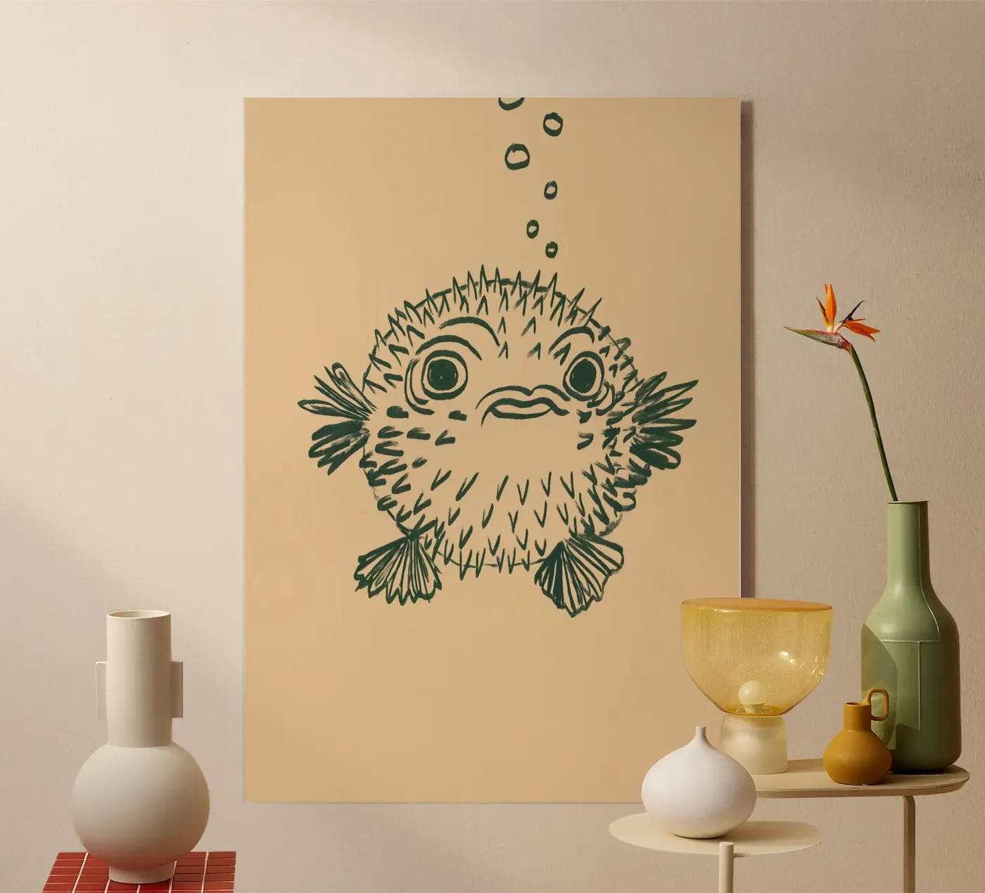 Kugelfisch plexiglass da Studio Dolci