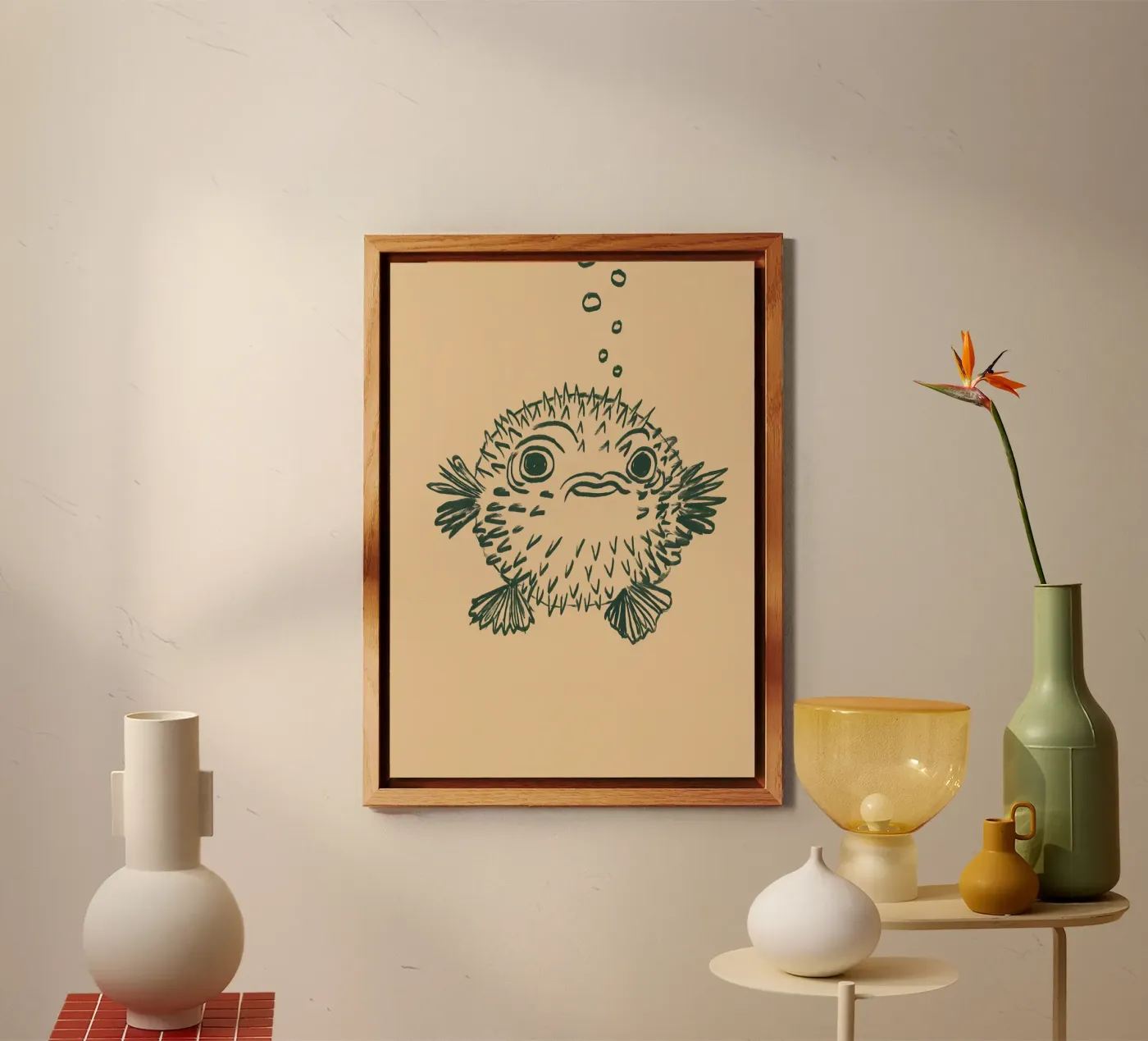 Kugelfisch pannello forex da Studio Dolci