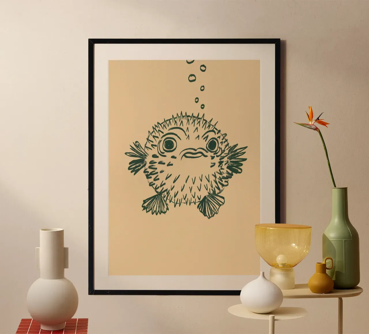 Kugelfisch poster da Studio Dolci