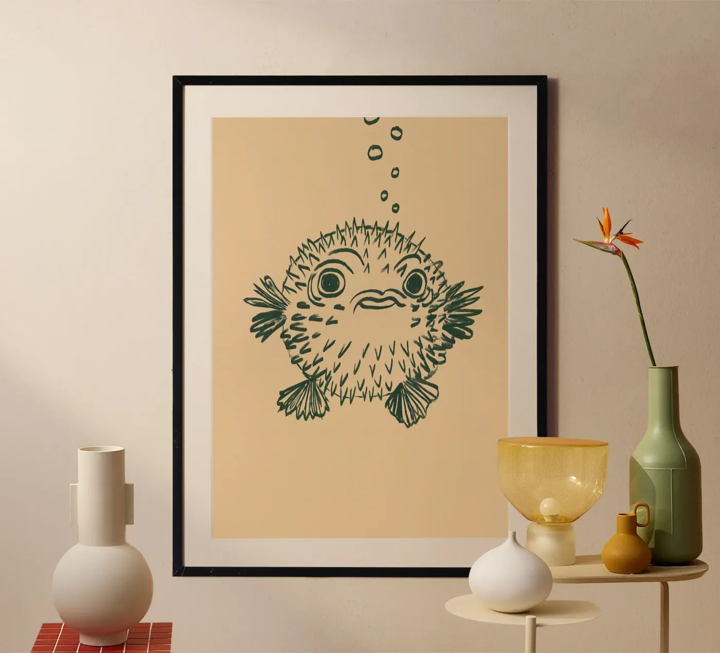 Kugelfisch poster da Studio Dolci