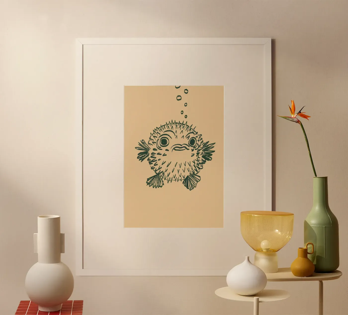 Kugelfisch poster da Studio Dolci