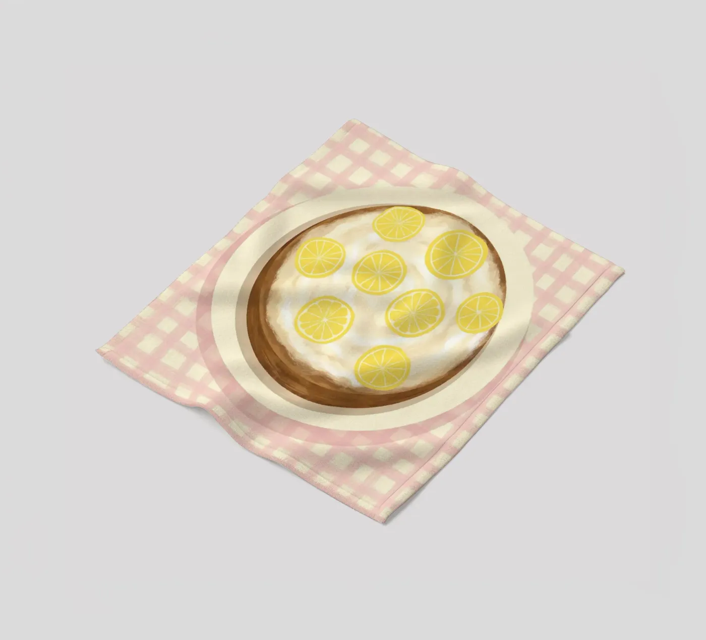 Lemoncake Fleecedecke von Studio Dolci