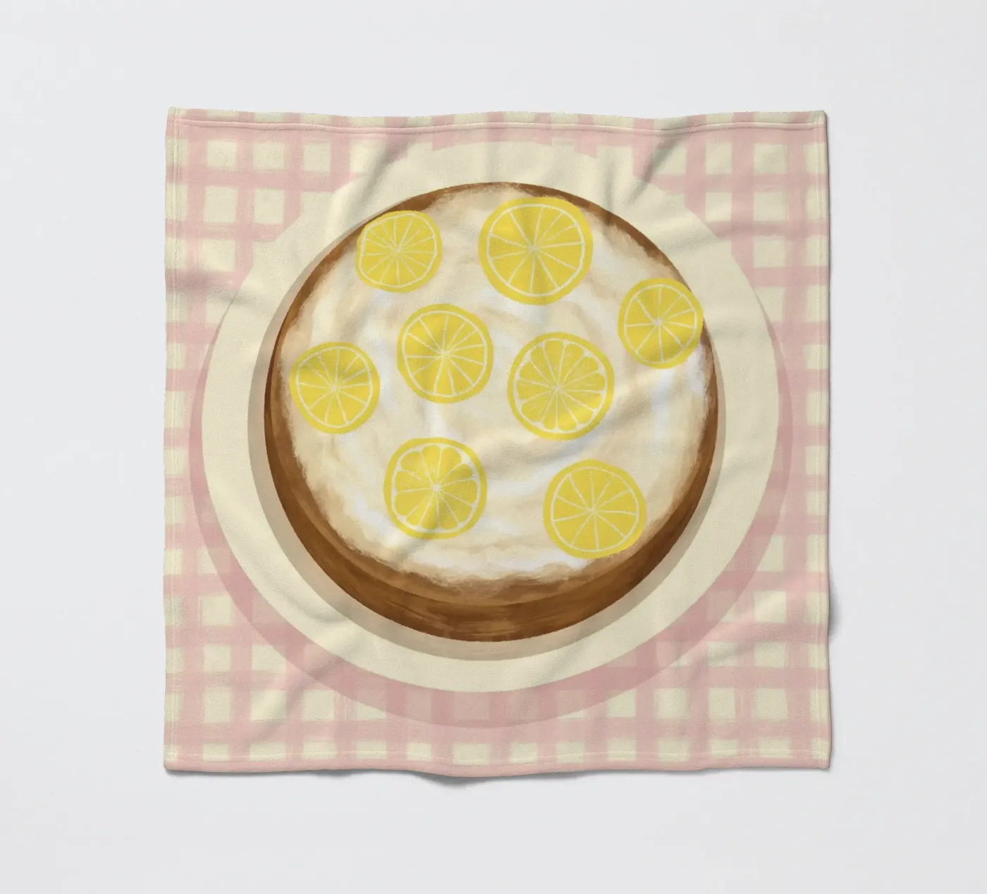 Lemoncake Fleecedecke von Studio Dolci