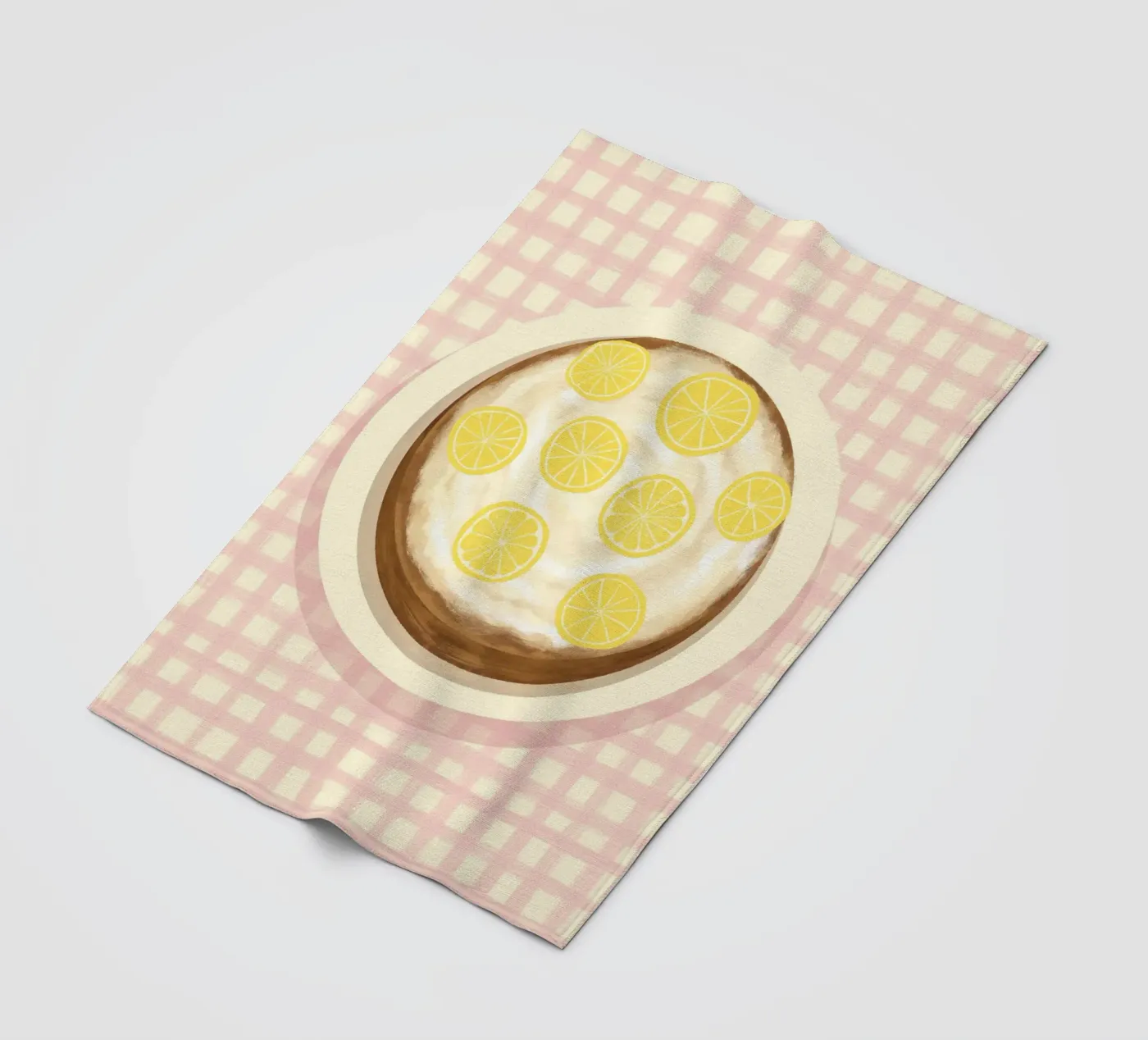 Lemoncake Fleecedecke von Studio Dolci