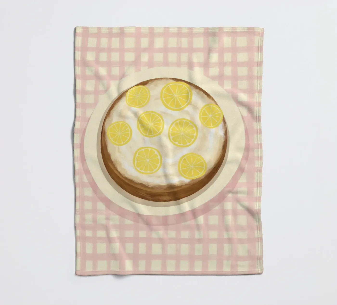 Lemoncake Fleecedecke von Studio Dolci