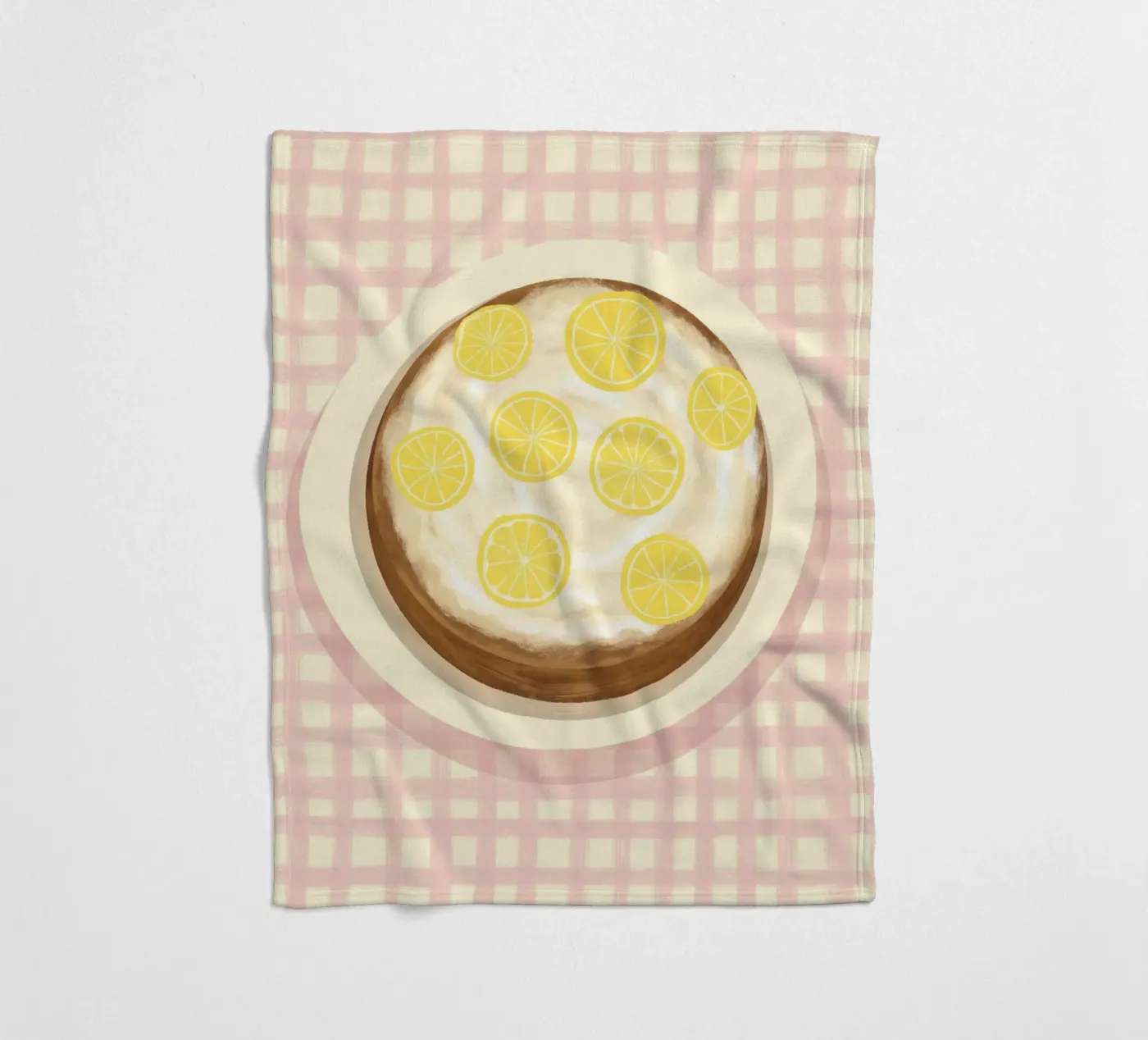 Lemoncake Fleecedecke von Studio Dolci