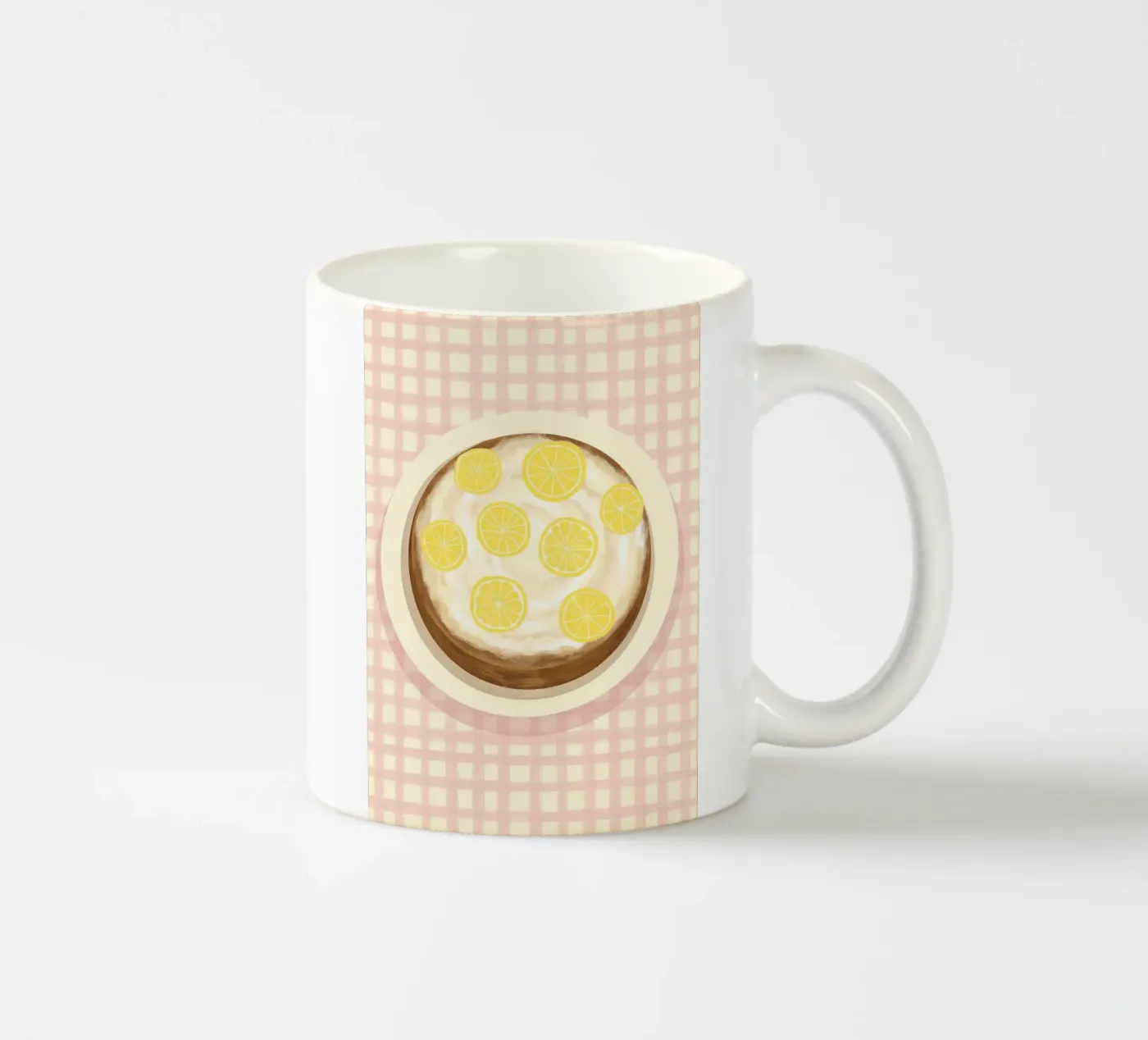 Lemoncake ceramic mug by Studio Dolci