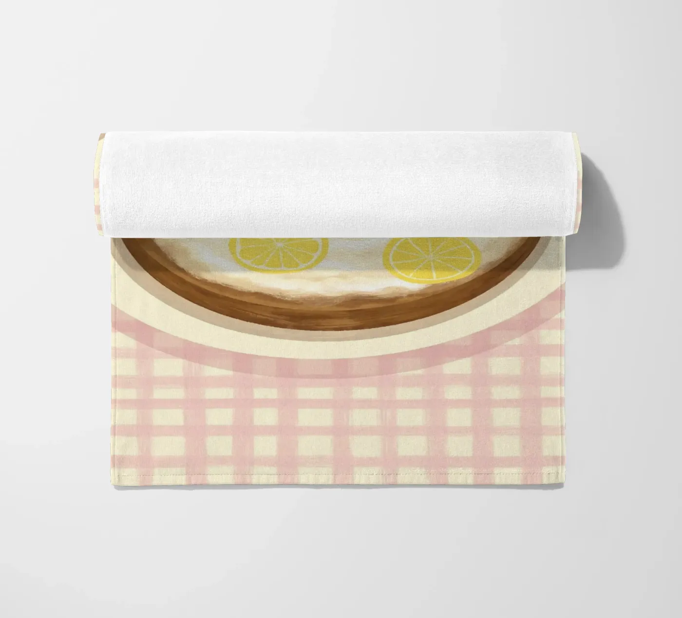 Lemoncake strandhanddoek van Studio Dolci