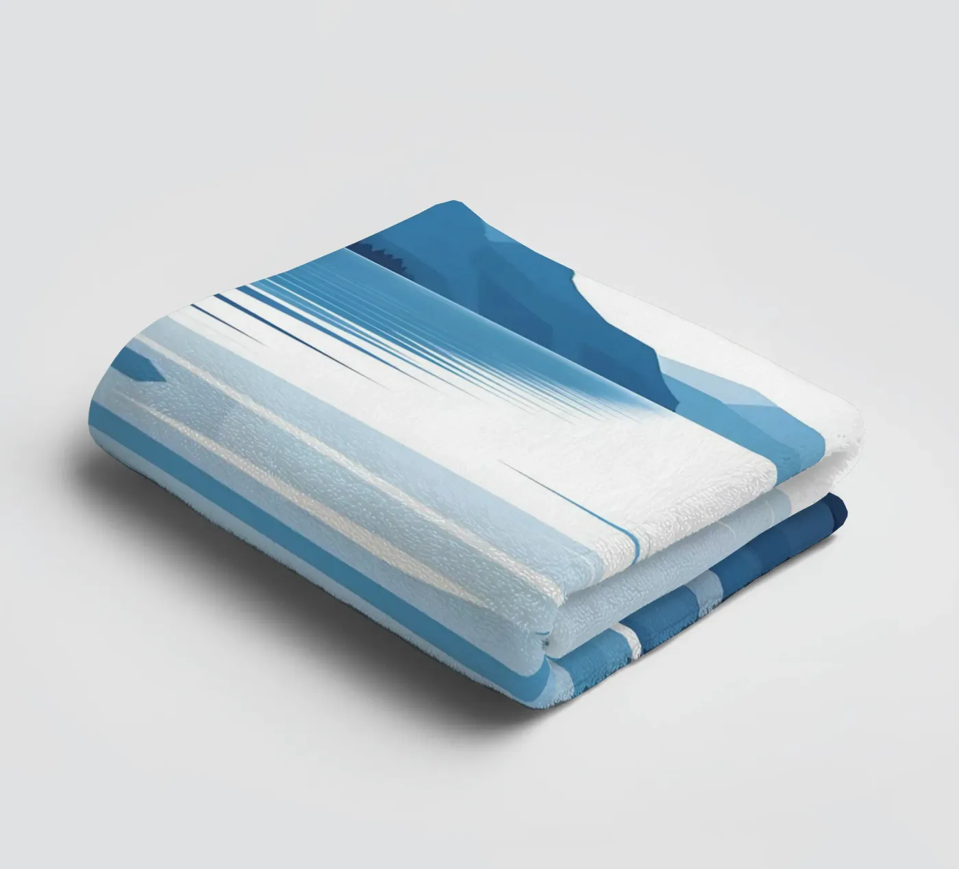 Lake reflection badhanddoek van LIFESTYLE OBJECTS