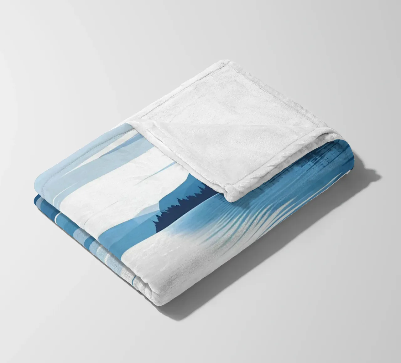 Reflexion im See Fleecedecke von LIFESTYLE OBJECTS