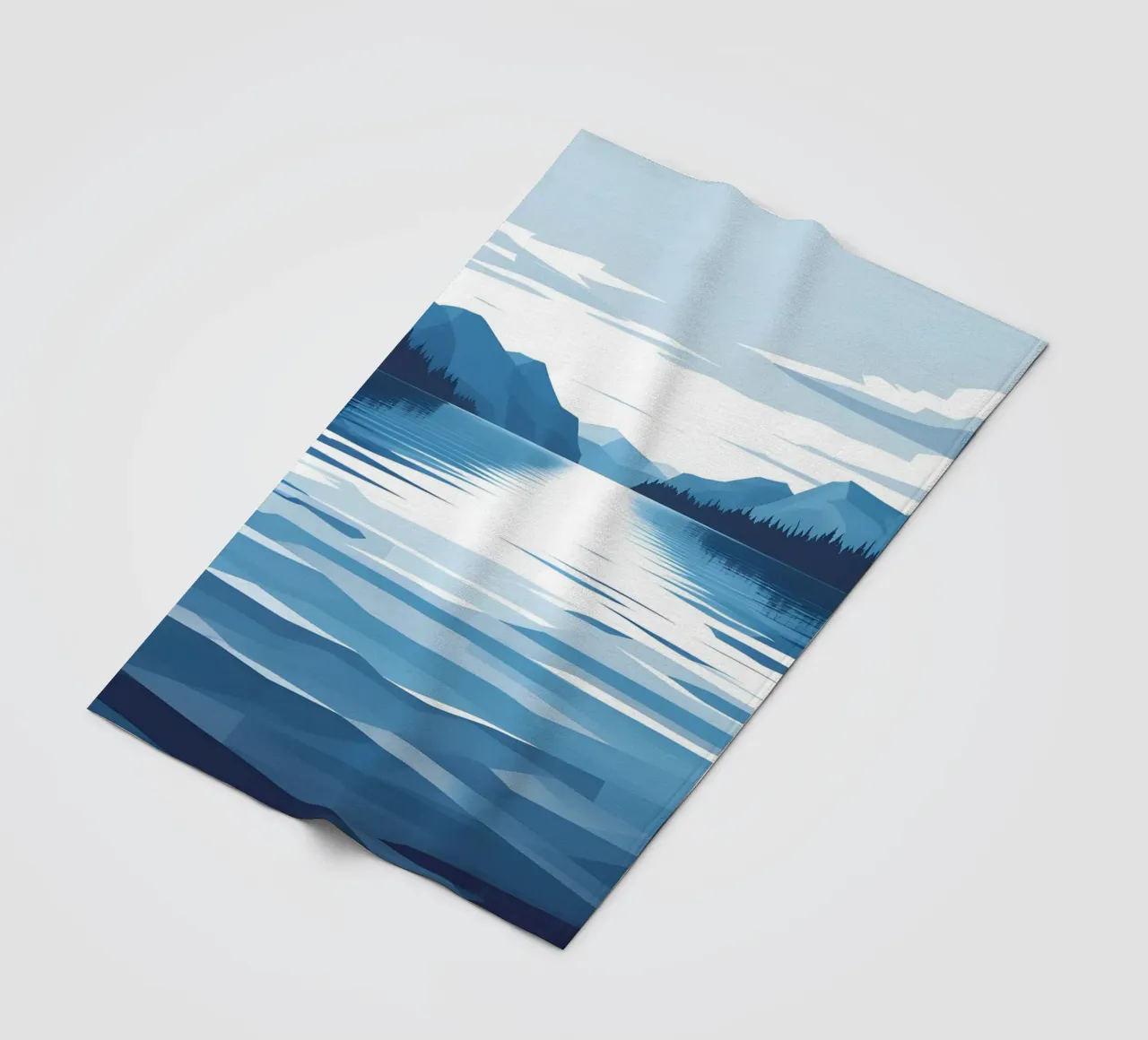 Reflexion im See Fleecedecke von LIFESTYLE OBJECTS