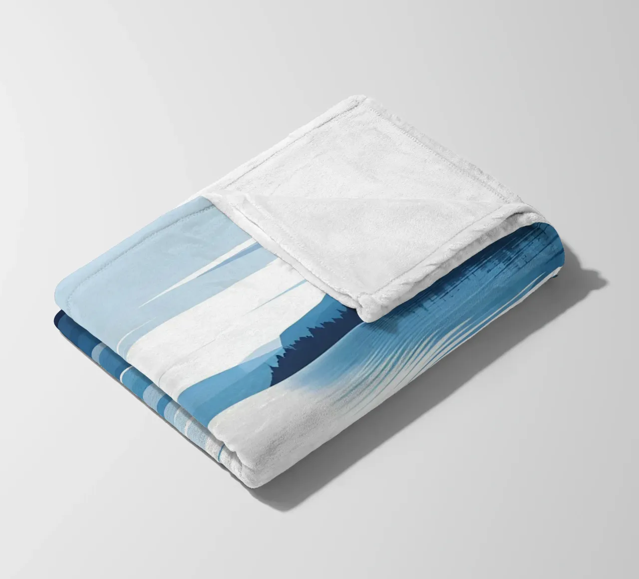 Reflexion im See Fleecedecke von LIFESTYLE OBJECTS