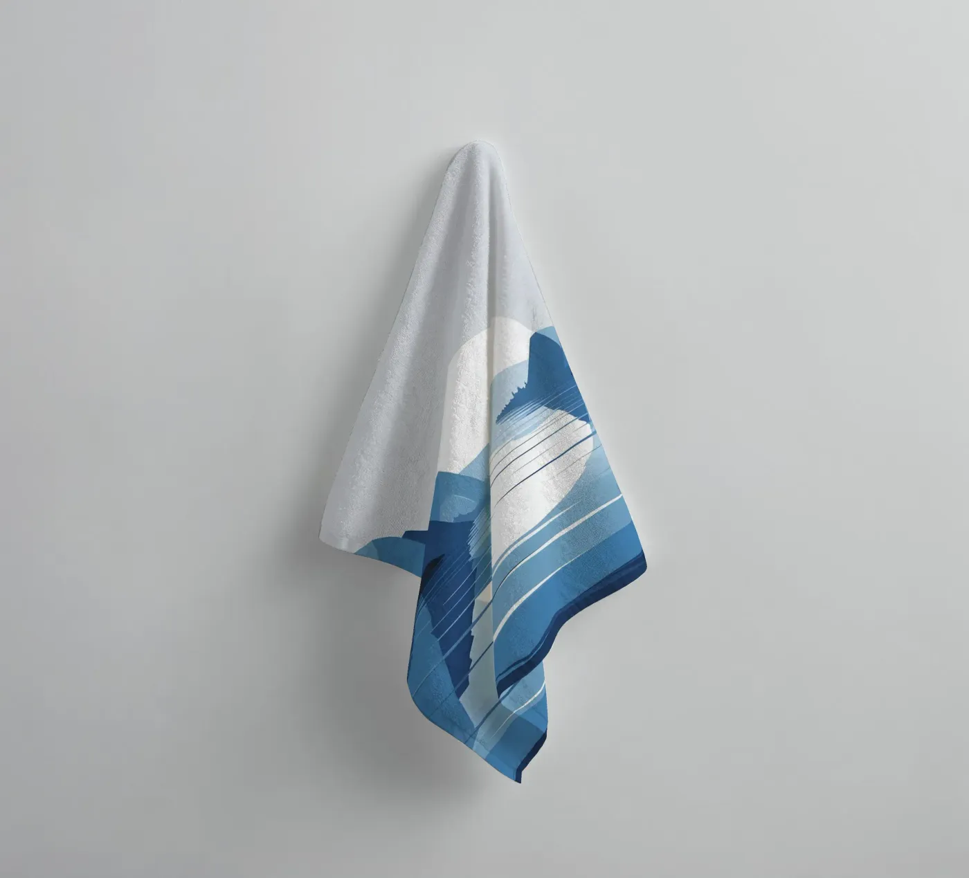 Lake reflection towel by LIFESTYLE OBJECTS