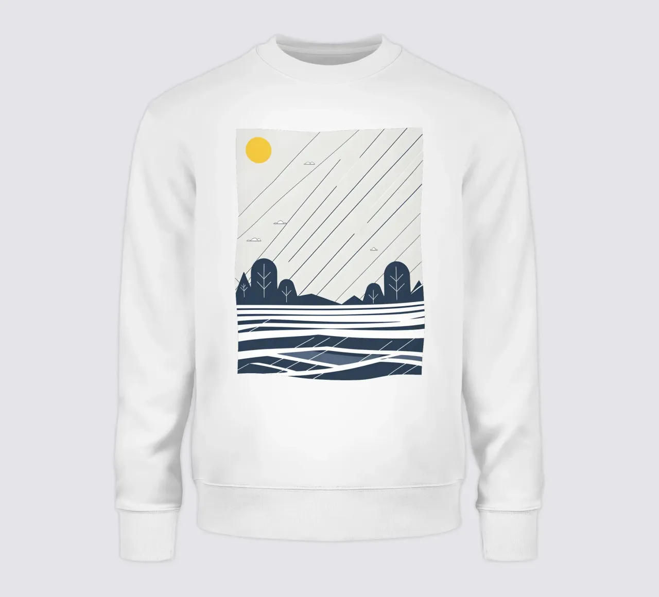 Linee di pioggia felpa da LIFESTYLE OBJECTS