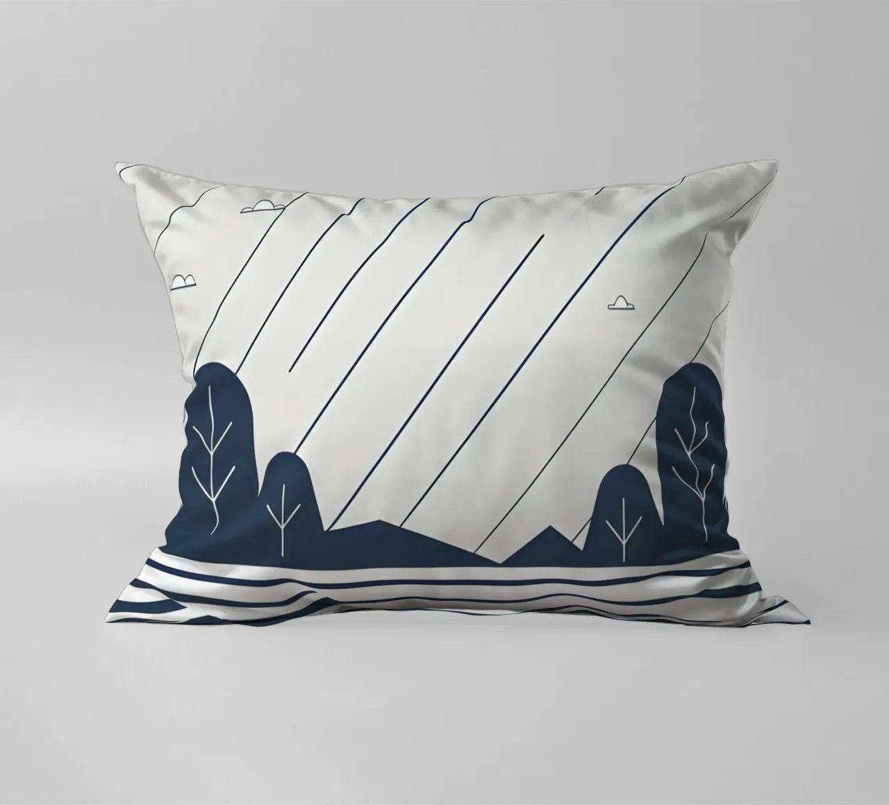 Linee di pioggia cuscino da LIFESTYLE OBJECTS