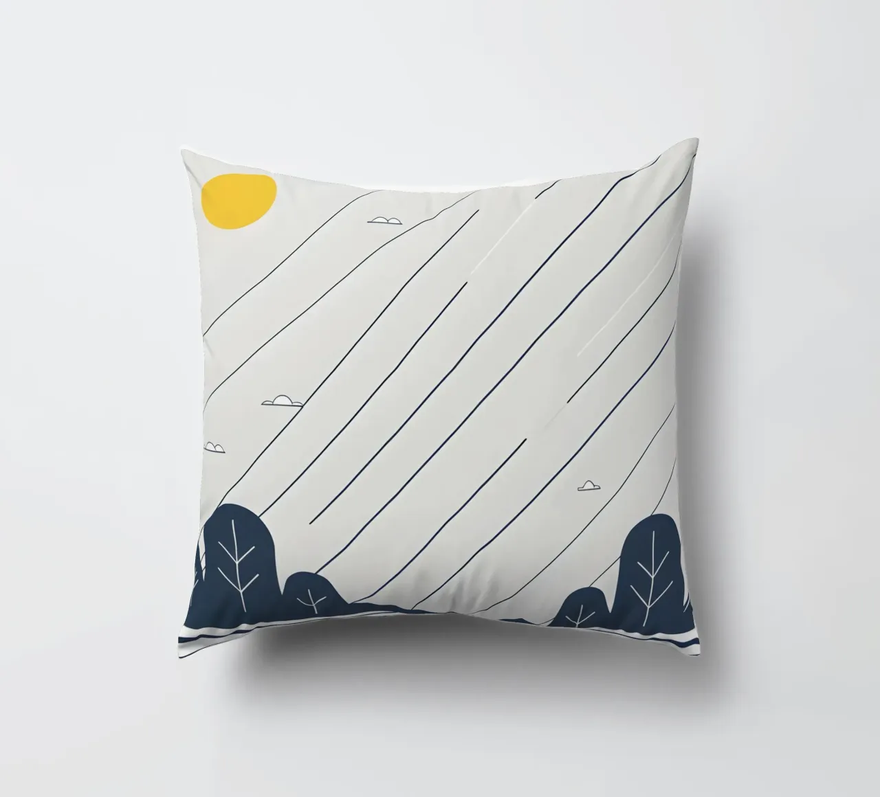 Linee di pioggia cuscino da LIFESTYLE OBJECTS