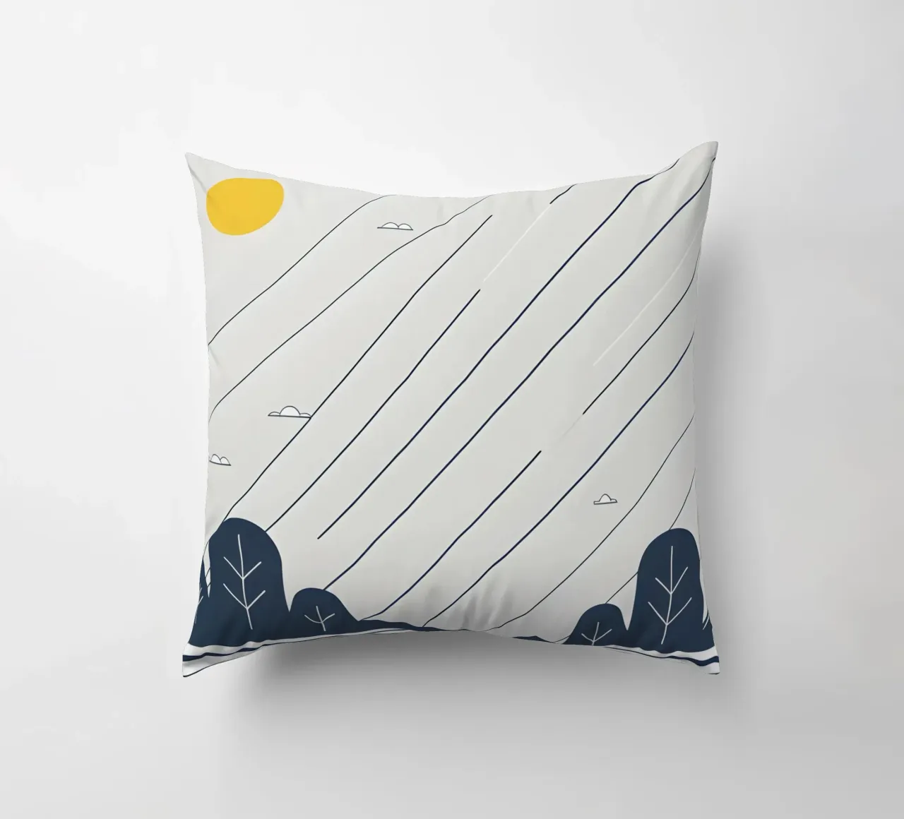 Linee di pioggia cuscino da LIFESTYLE OBJECTS