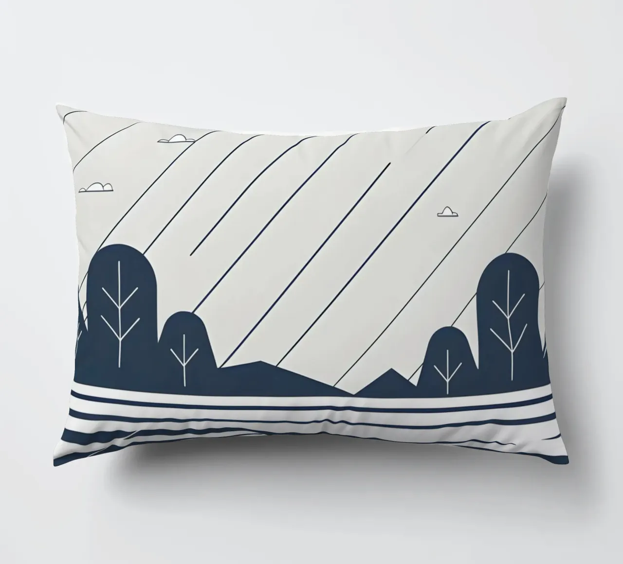 Linee di pioggia cuscino da LIFESTYLE OBJECTS