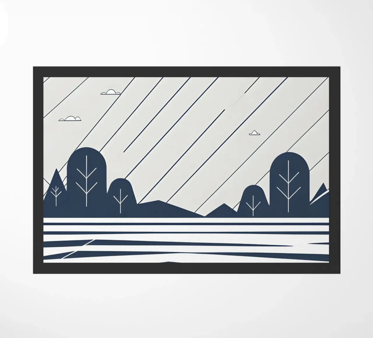 Linee di pioggia zerbino da LIFESTYLE OBJECTS