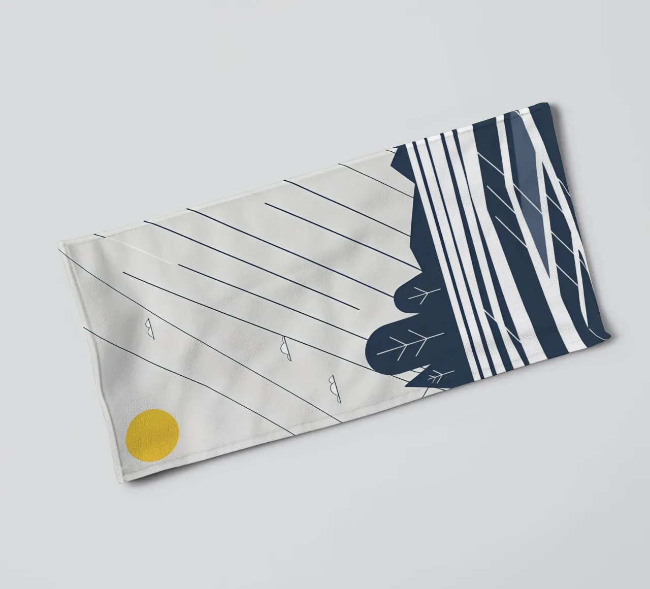 Linee di pioggia asciugamano da bagno da LIFESTYLE OBJECTS