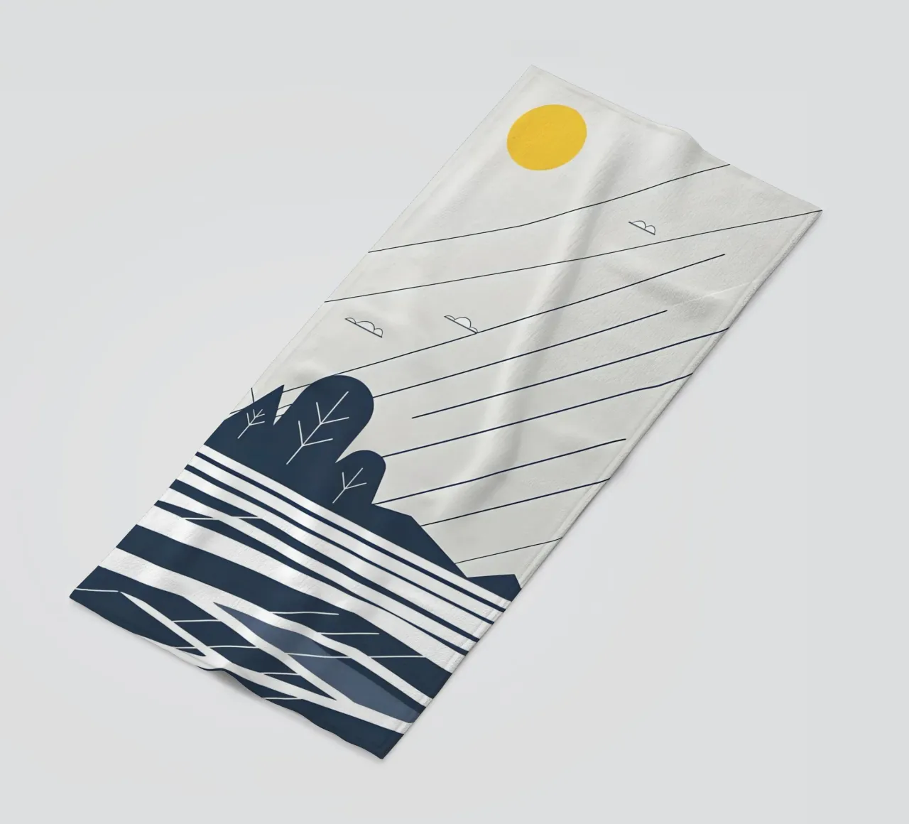 Linee di pioggia telo mare da LIFESTYLE OBJECTS