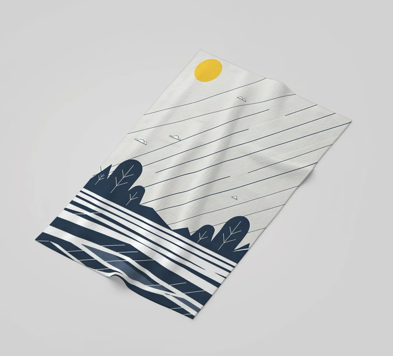 Linee di pioggia telo mare da LIFESTYLE OBJECTS