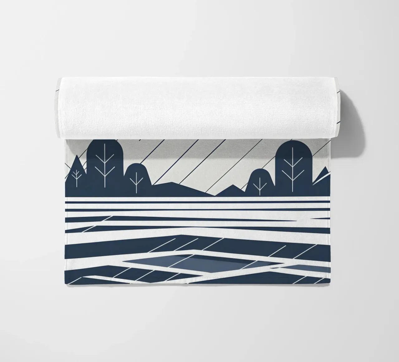 Linee di pioggia telo mare da LIFESTYLE OBJECTS